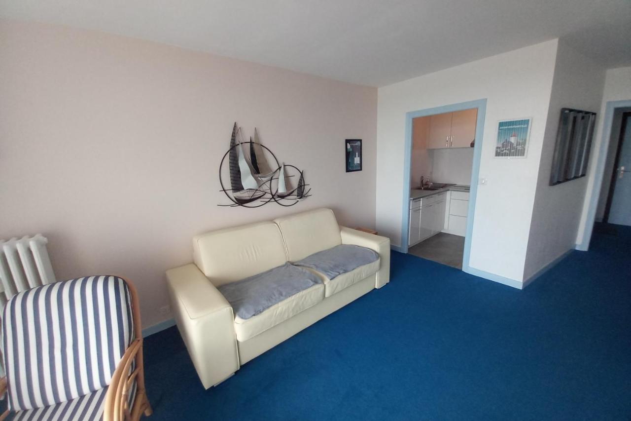 Grand Studio Vue Mer Dans Residence Des 3 Iles Pres De La Thalasso Quiberon Exterior photo